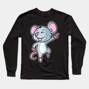 Mouse Dancer - Dance for kids Kawaii Neko Anime design Long Sleeve T-Shirt